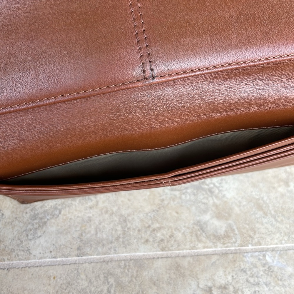 Coach Soho Signature Mini “C” Brown and Tan Handbag w/Matching Wallet - Picture 14 of 16